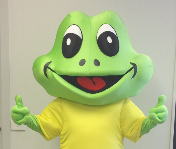 Freddo Frog Cadbury Schweppes - Custom Promotional Mascot Costume