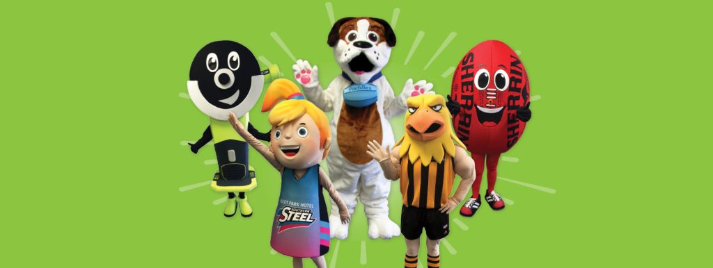 mascot costumes for sale australia