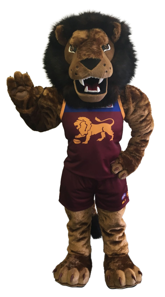 Roy Brisbane Lion 2016 - mascot costumes for school